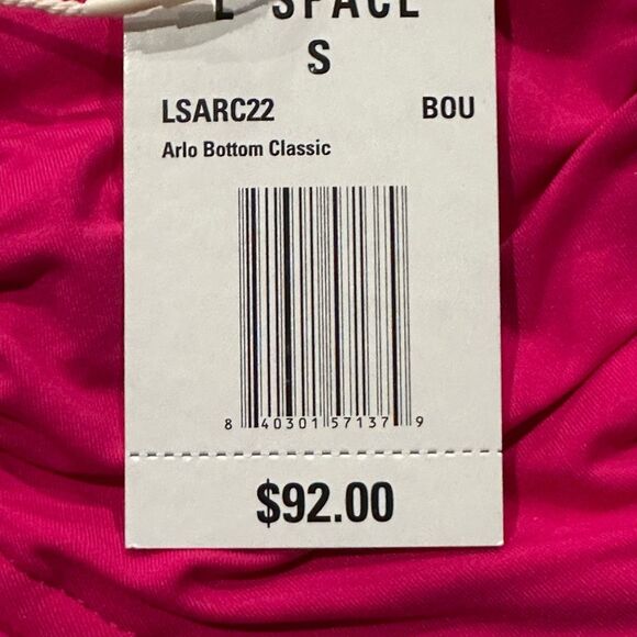 L Space NWT size S bikini Arlo Bottom Bougainvillea color - Picture 8 of 9